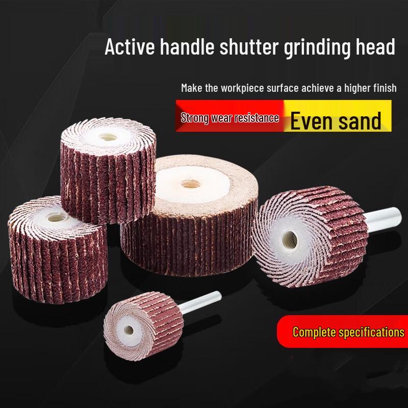Shank Mounted Flap Wheel for Wood Polishing