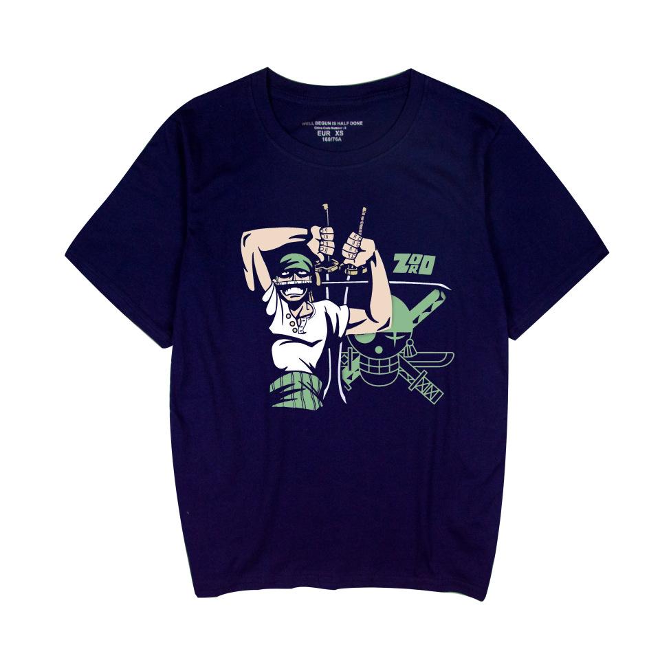 ONE PIECE T-shirt Short Sleeve Hip Hop Tee-shirt Graphic Printing Casual High QualityTshirt Hombre Unisex Tops