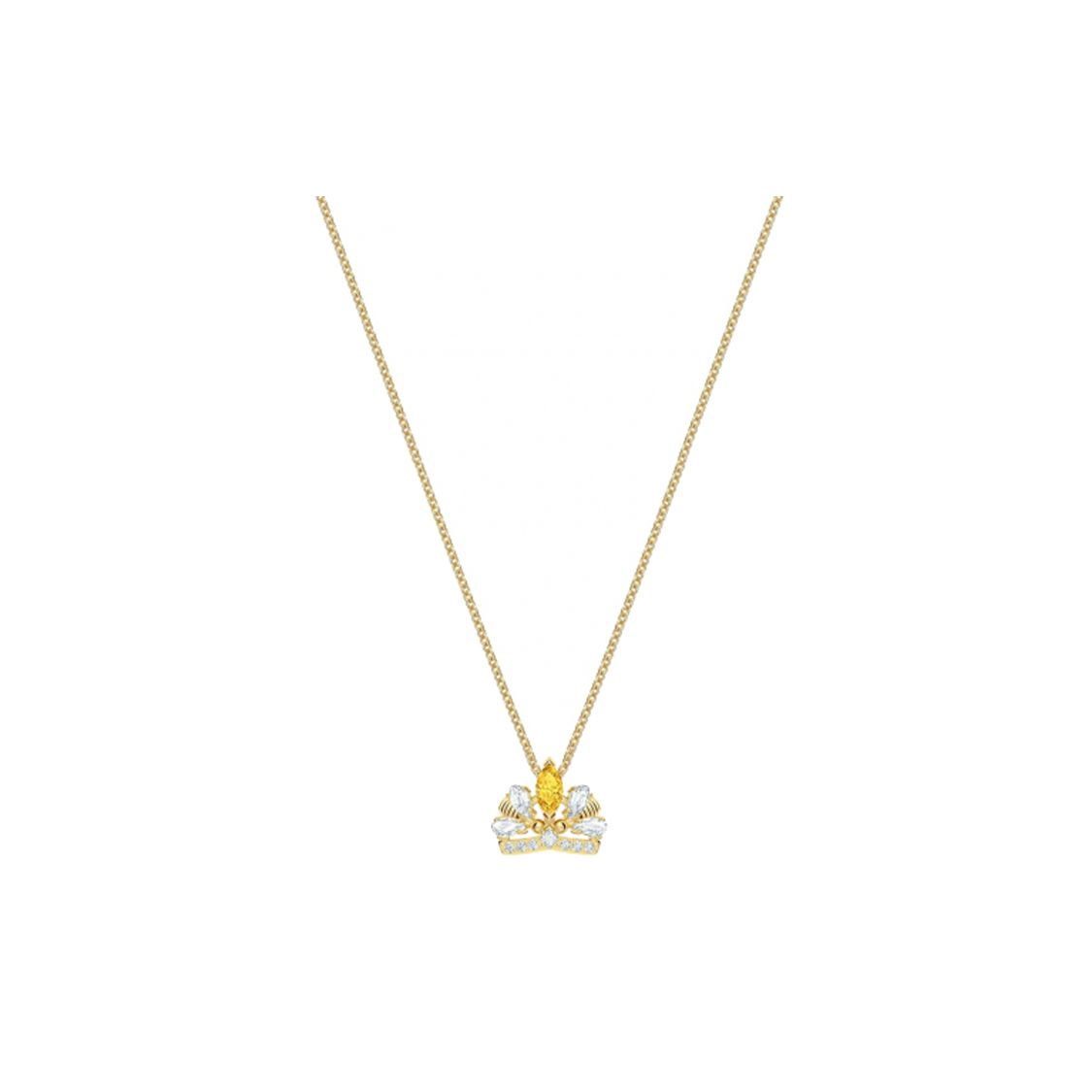 Swarovski Bee A Queen Necklace Women necklace Rose-Gold 5488187 Box (Random Color)