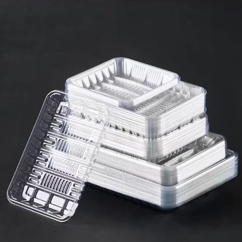 Saint Belle Transparent Thickened Rectangular Fresh Produce Trays