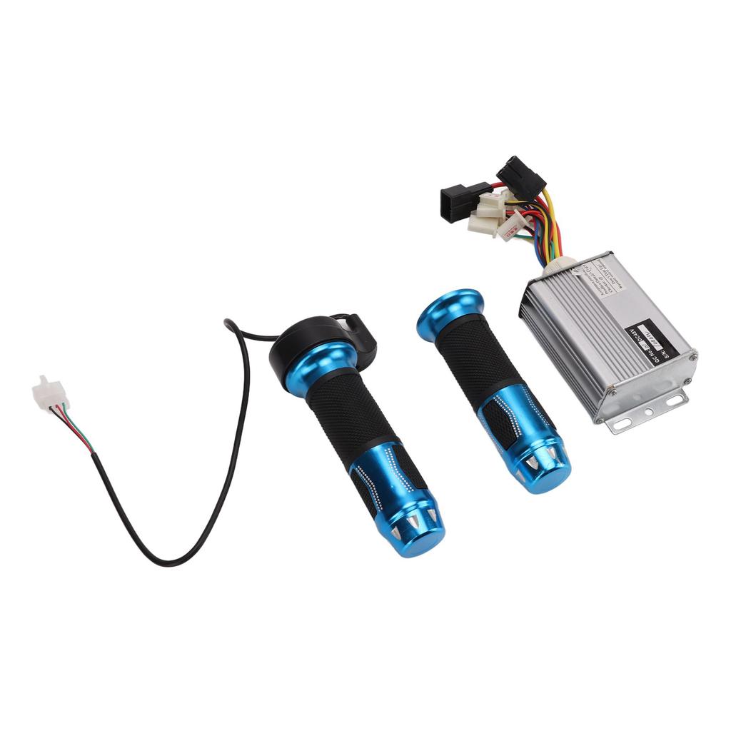 48V 1000W Motor Brushed Speed Controller with Throttle Twist Grip Waterproof for Electric Scooter Bike