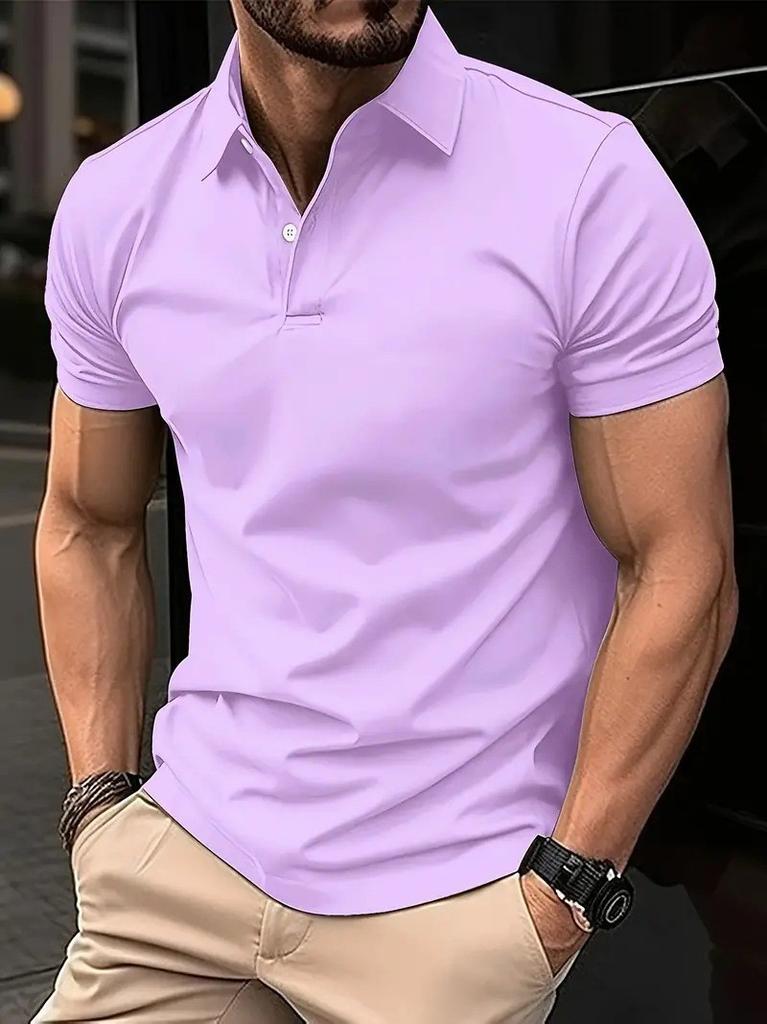 Polo tričko s krátkým rukávem, univerzální pro ležérní i elegantní každodenní nošení.