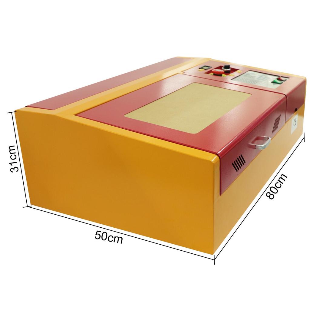 Laser Engraving 50W CO2 CNC Cutting Machine USB 300 X 200mm