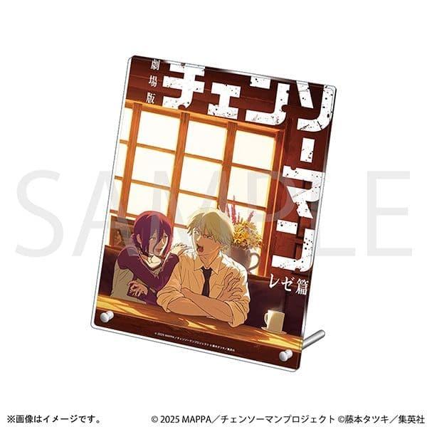 Used Chainsaw Man the Movie Reze Edition 3 Piece Acrylic Panel Set