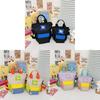 Kid Parent Color Block Crossbody Bag Nylon Breathable For Outdoor Daily Use