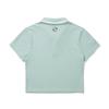 MALBON GOLF Crop Collared T-Shirt Light Mint (Woman)