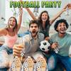 10 Zestawów Upominków na Przyjęcie Piłkarskie, Zestaw DIY Breloków do Kluczy Buty Piłka Nożna Zawiera Breloki Piłkarskie, Torebki Organzowe i Etykiety Kraft z Podziękowaniami