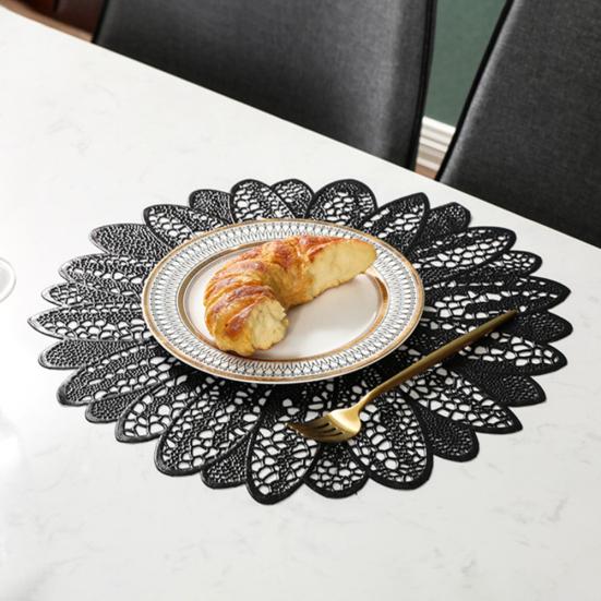 38cm Sunflower Heat Insulation Coffee Tea Cup Pad Dinning Table Decor Placemat