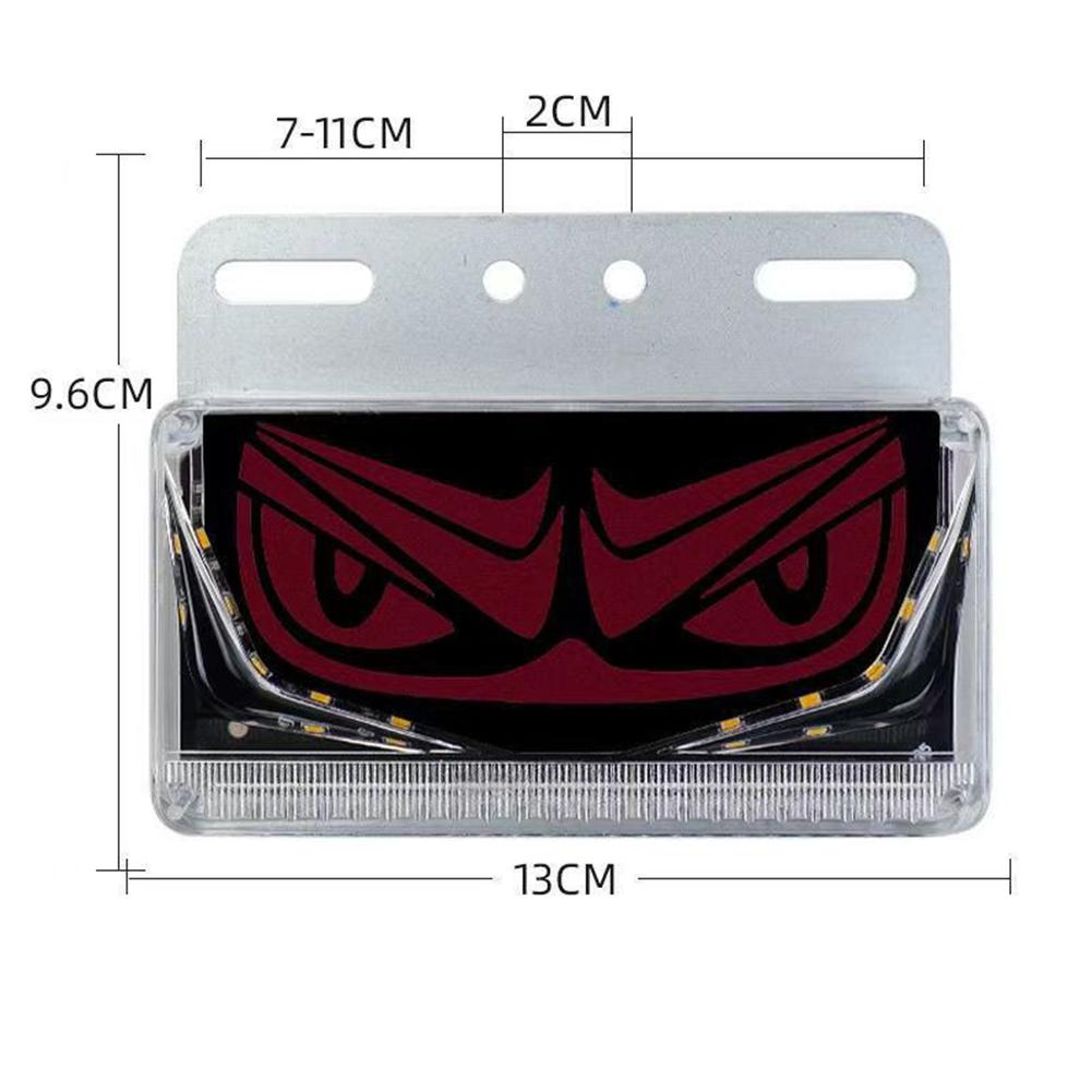Eye Side Marker Lights Metal Waterproof 24V Bright Side Marker Lights Truck Vehicle Light Driving Safety LED Signal Fog Lights