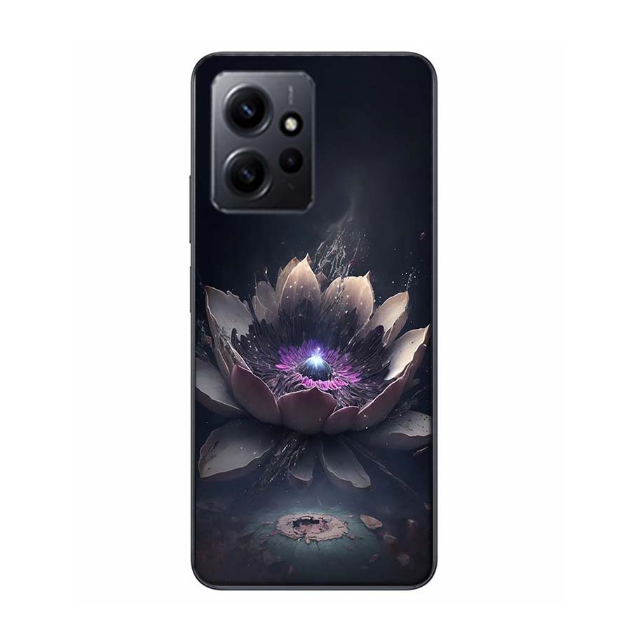 

Buddhist Fire Lotus Phone Case For Redmi Note 14 15 Pro 5G 13 12 Pro Plus 11 11T 11E 11S 10 Pro 10S 9 9S Cover Cell Clear TPU Ca Redmi Note 11(11S)4G