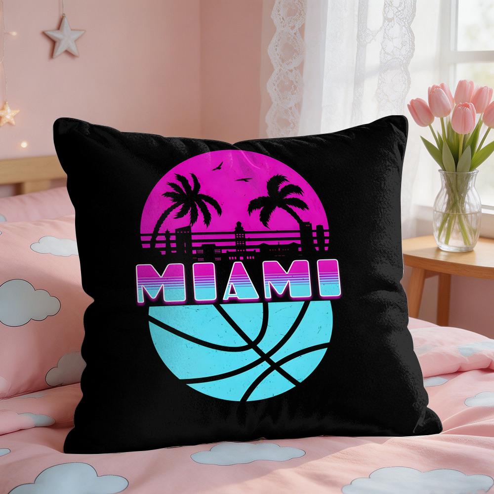 MMiami Vice Movie Cool Cushion Cover Square Short Plush Pillow Case Living Room Sofa Home Decor Funda X