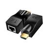 4K HDMI-kompatibler Extender RJ45-Ports Bis zu 30m Über CAT6 5E Netzwerk Ethernet LAN TX RX Adapterkabel HDTV zu RJ45 für DVD PS4