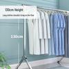Stainless Steel Single Pole Folding Drying Rack