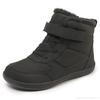 Nowe buty barefoot z szerokim noskiem dla dziewcząt i chłopców | Minimalistyczne buty do kostki wodoodporne zimowe buty śniegowe dla małych dzieci/starszych dzieci | But zimowy
