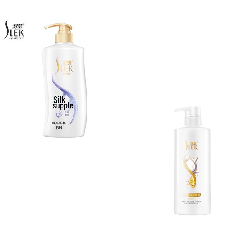 SLEK Silky Smooth Anti-Dandruff Shampoo & Silk Conditioner Set