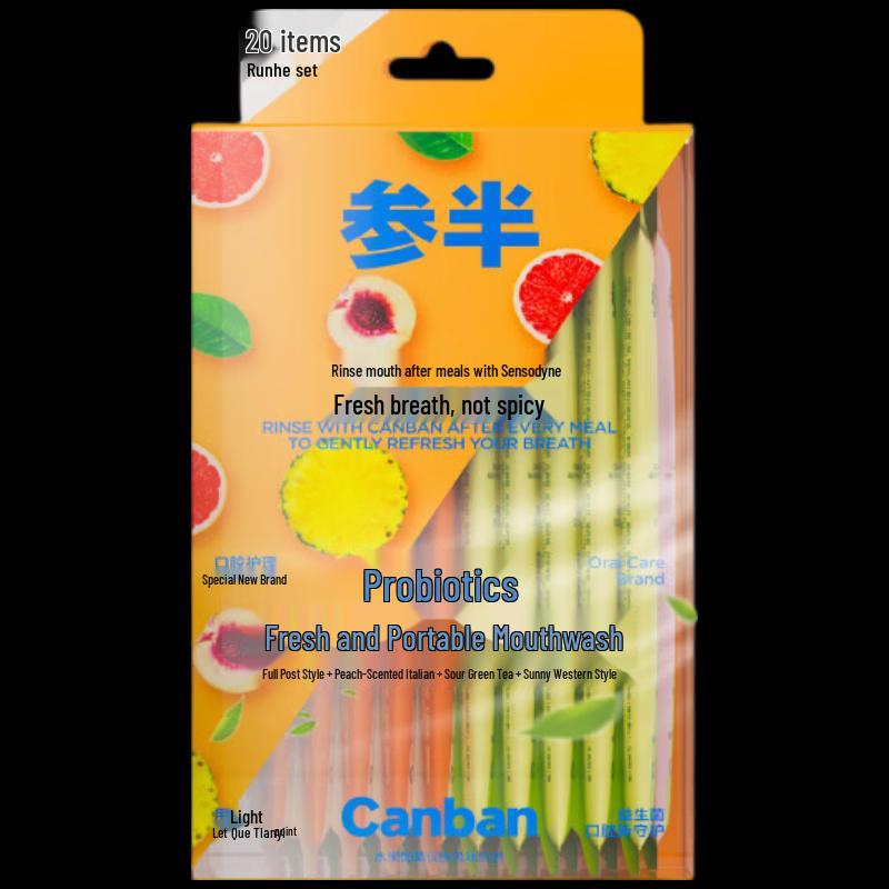 

Semi-Pro Probiotic Portable Mouthwash Strips