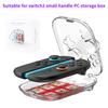Estojo de Armazenamento Transparente Para Switch 2 Controles Joy-Cons Estojo Protetor Transparente À Prova de Poeira Para Switch 2 Caixa de Armazenamento de Cartões de Jogo