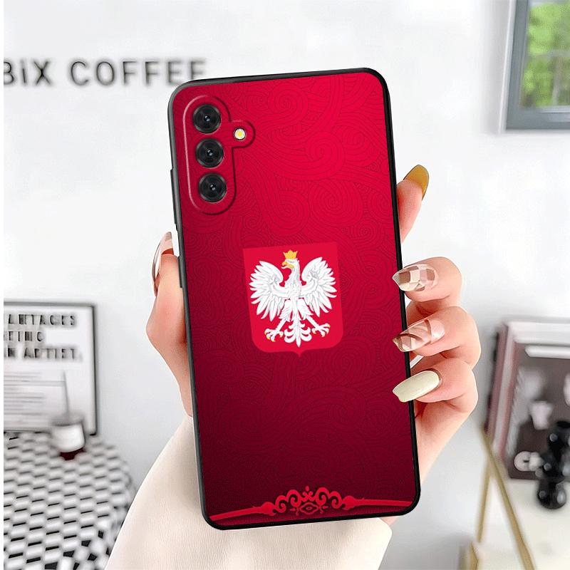Poland Flag White Red Soft Phone Case for Samsung A17 A37 A57 A16 A26 A36 A56 A15 A25 A35 A55 A14 A24 A34 A54 A13 A23 A33 A53 A5