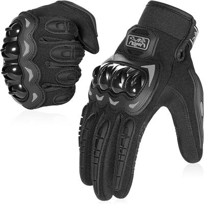 Gants de moto Été Gants respirants pour la conduite Gants à coque dure à écran tactile Gants de moto Gants tactiques pour moto tout-terrain Moto