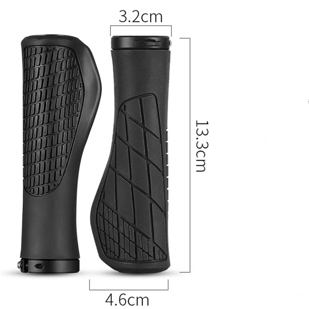 1 Pereche Mânere Ghidon Bicicletă de Munte Anti-alunecare Confortabile Blocabile Mânere Bicicletă Cauciuc Moale Mânere Bicicletă MTB Piese Bicicletă Ciclism