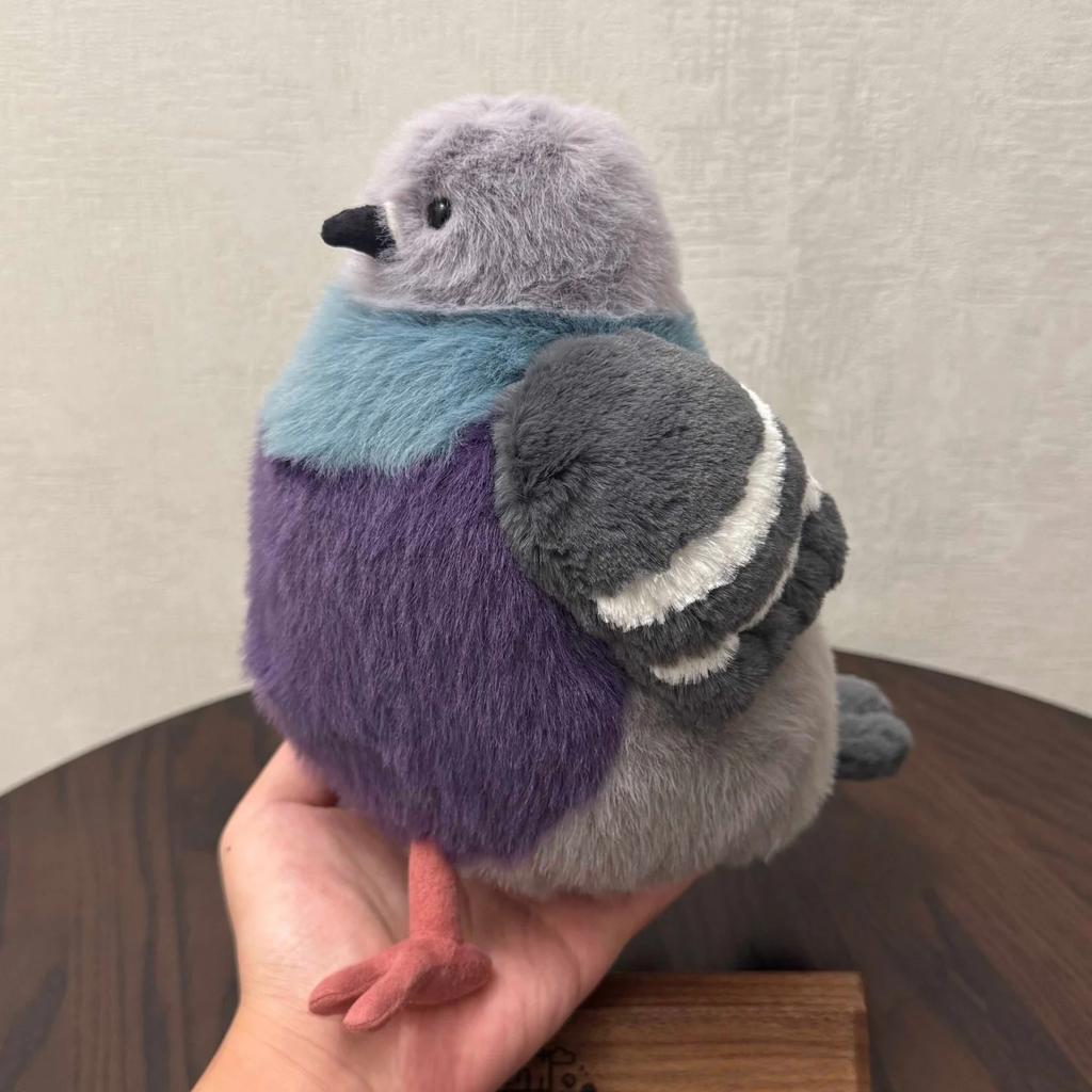 Adorabile Peluche Piccione Soffice Carino Uccellino Morbido Peluche Giocattolo Cartone Animato Coccoloso Bambola Lenire Sonno Regali di Compleanno Ragazza Decorazione Casa