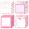 Bow Memo Pads Cute Strong Adhesive Page Markers Colorful Self-Stick Notes