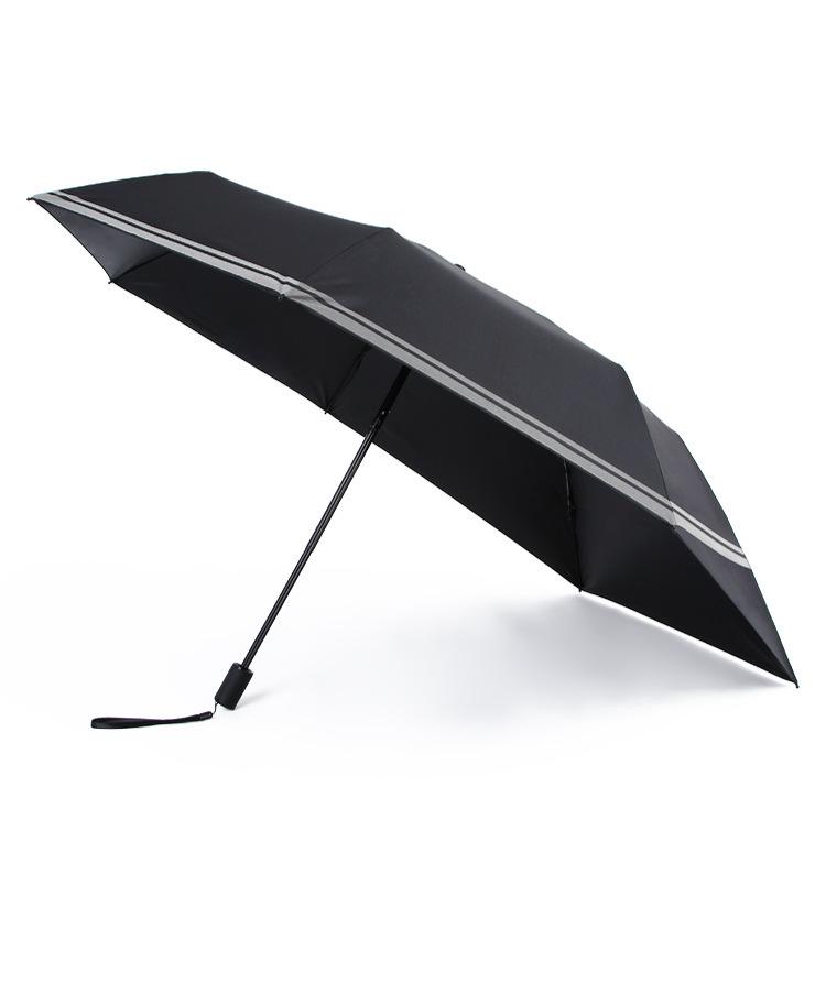 Creative Folding Backpack Umbrella: Manual Black Glue Business Umbrella for All Weather - Sunny & Rainy Days