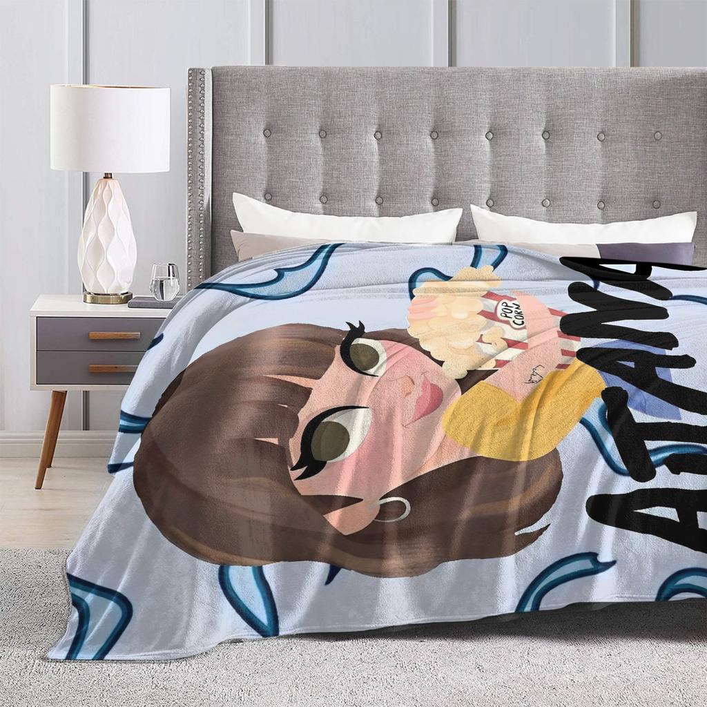 Spanish Singer Cute Aitanaed Album Flannel Blankets Soft Throw Blanket for Couch Bed Travel Pattern Bedspread Sofa Bed Cover