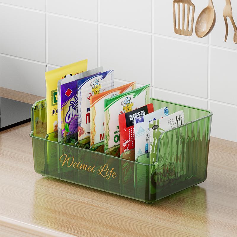Kitchen Spice Storage Box with Dispensing Jars