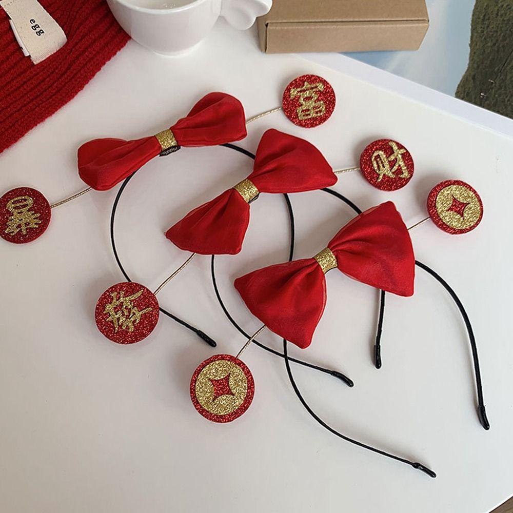 Chinese Style Hair Clip Bowknot Hair Clip Bow Headband Child Hair Accessories Chinese Style Hairpin