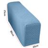 1PCS Furniture Protector Washable Armchair Slipcovers Checkered Pattern Armrests Chair Covers for Chairs Sofas Couch Arm Cover