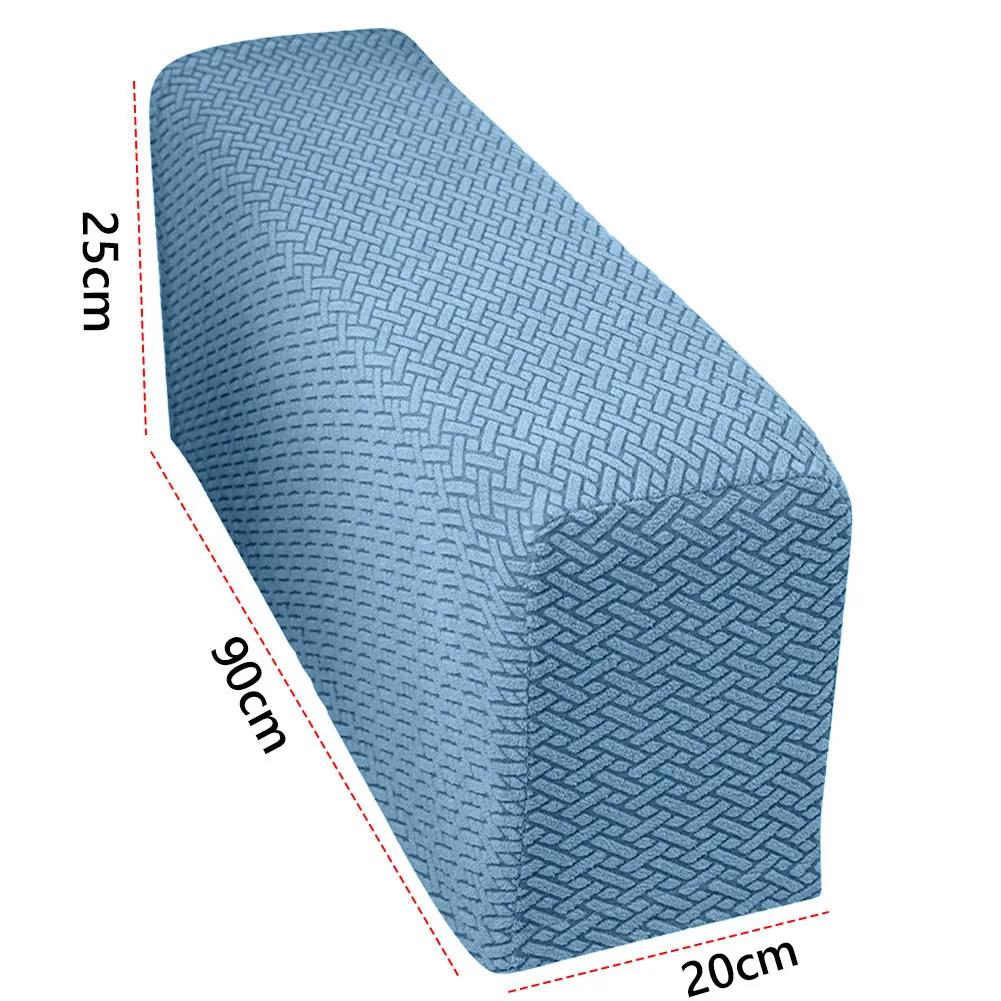 1PCS Furniture Protector Washable Armchair Slipcovers Checkered Pattern Armrests Chair Covers for Chairs Sofas Couch Arm Cover