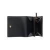 Gucci GG Marmont Presbyopia Logo Short Flap Canvas and Leather Wallet Women's Ebony/Black