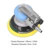 Exzenterschleifer 5 Zoll Pneumatischer Schleifer 12000 U/min Hand-Schleifmaschine für Fahrzeuge Möbel