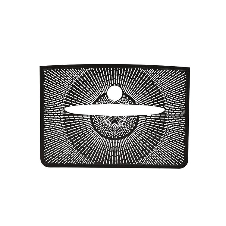 

Накладка на динамик приборной панели автомобиля из алюминиевого сплава для Mercedes Benz GLK Class X204 GLK260 300 2008-2015, авто интерьер чёрный