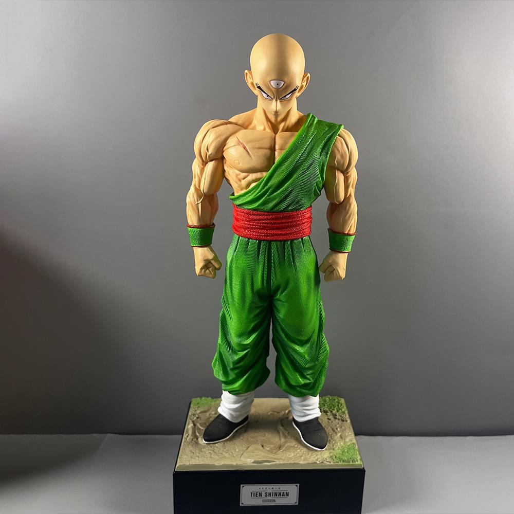 Anime Dragon Ball Tien Shinhan Figure Tien Shinhan Figurine PVC Chiaotzu Action Figures Collection Model Toys For Children Gifts