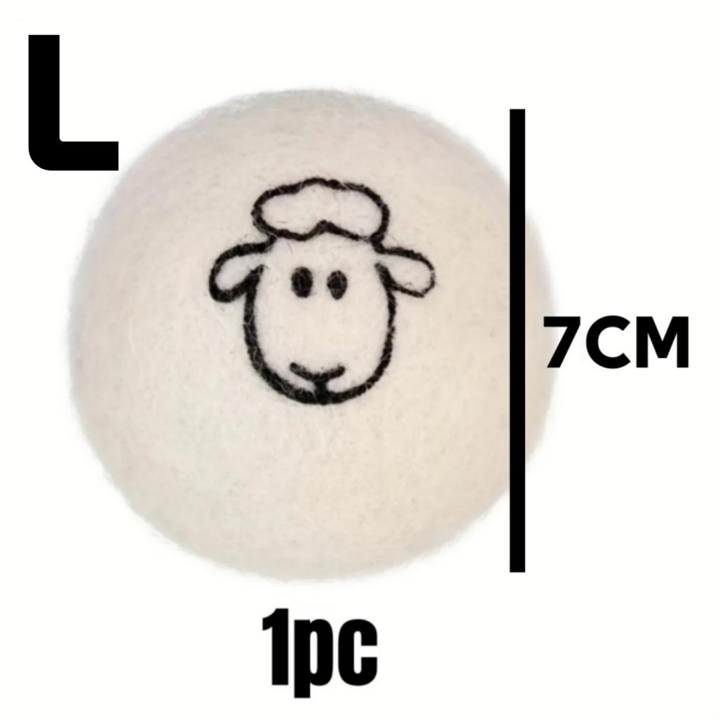 6pcs Wool Drying Balls Static Electricity Reducing Wrinkle Softener Washing Ball Clothes Care Supplies Home Cleaning Gadgets