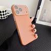 Applicable To Apple 17promax Lychee Leather Mobile Phone Case Comes with Lens Film IPhone 16 Anti Fall Pc Protection Case