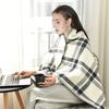 1PC Flannel Shawl Blanket Wearable Lazy Casual Office Warmth Shawl Blanket for Comfort And Style