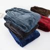 Fleece Warme Dicke Gerade Hohe Taille Pyjama Hosen Bequeme Winter Herren Flanell Hause Hosen Lose Casual