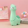 Alpaca Small Table Lamp LED Soft Light Adjustable Brightness USB Powered Folding Design Portable Desk Lamp with Pen Holder
