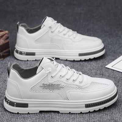 Mode Zomer Lichtgewicht Ademend Heren Skateboard Schoen Designer Klassieke Heren Casual Schoenen Buiten Antislip Anti-Geur Gevulkaniseerde Schoen