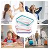Clear Zipper Bags Clear Pouch Makeup Travel Bags 4 Pieces Storage Containers Toiletry Organizer Pencil Case For Women Travel