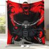 Anime Record of Ragnarok Cartoon Flannel Blanket,Ultra Soft Warm Plush Throw for Home Bedroom Bed Sofa Cover Office Camping
