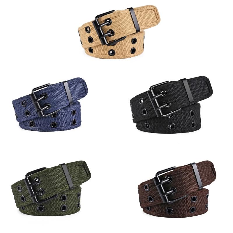 Woven Fabric Wide Belt for Work Pants Jeans Adult Sport Wear Fashion Waistband