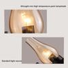 Retro Vintage Oil Industrial Glass Led Lamp Kinkiet Creative Mediterranean Metal Metal Kinkiet Retro Loft Industrial Restaurant Industrial Lighting Ba