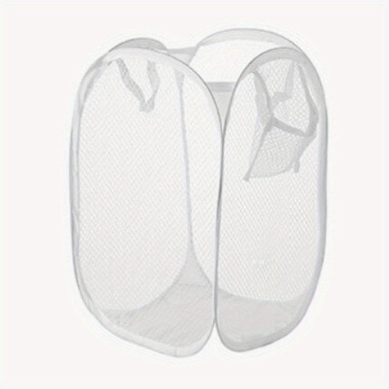 

Foldable Laundry Basket Large Capacity Dirty Clothes Hamper Mesh Washing Bin Portable Clothes Storage Organizer Bedroom Bathroom