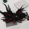 Pírková Vrána Maškarní Masky pro Ženy Dívky Benátské Masky Párty Večerní Plesové Masky Halloween Cosplay Kostýmy