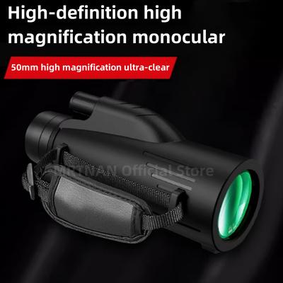 Télescope Portable Zoom HD 5000M, pliable, longue Distance, Mini télescope puissant pour la chasse, les Sports de plein air, le Camping et les voyages