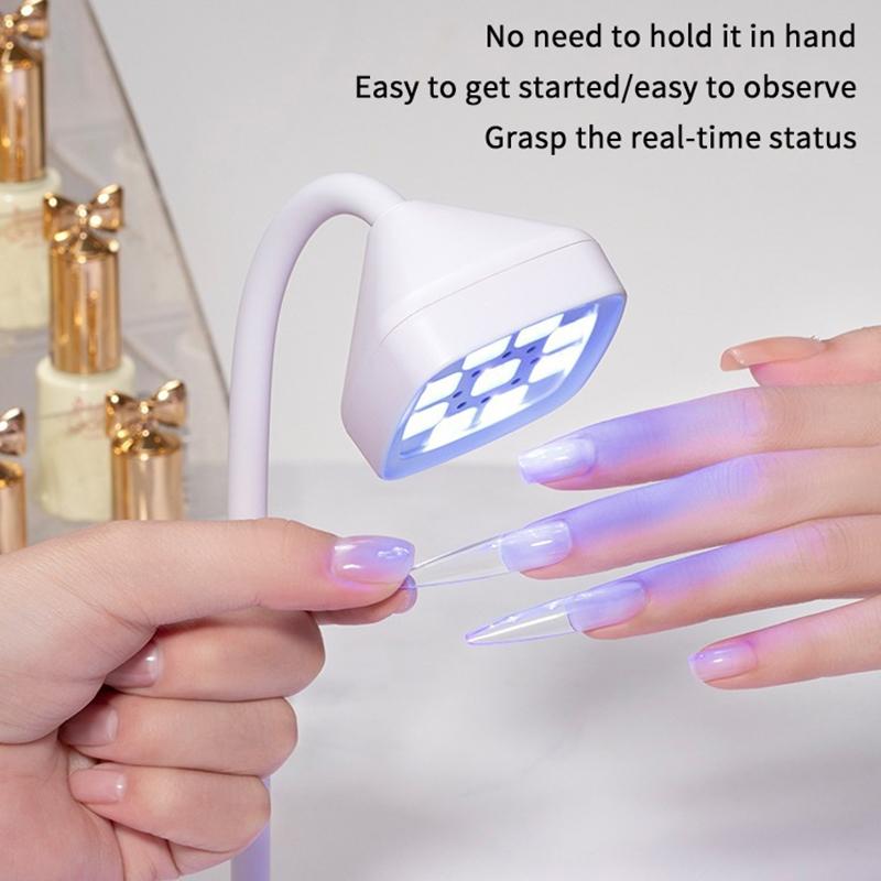 Nail Dryer Cordless Flash Cure Uv Light Led Lamp For Gel Nails,Rechargeable Mini Sun Uv Led Nail Lamp Professional